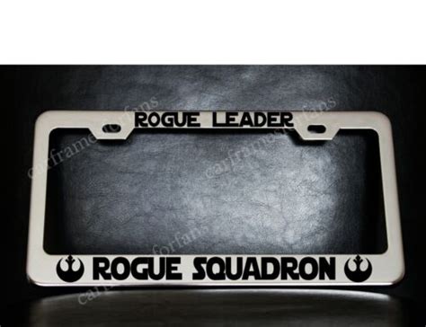 Star Wars Rebellion Rogue Leader Rogue Squadron License Plate Frame
