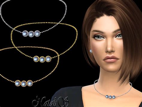 Natalis Moonstone Charm Necklace Mod Sims 4 Mod Mod For Sims 4