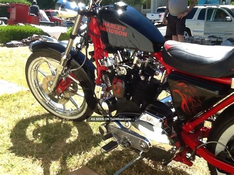 1979 Harley Davidson Custom Ironhead 98 Complete Project Moving Can