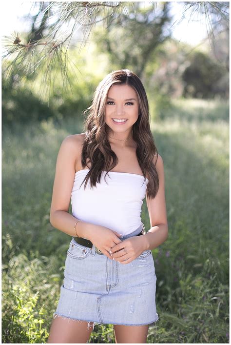 Janah Whitney High School Senior Portrait Photography In Granite Bay