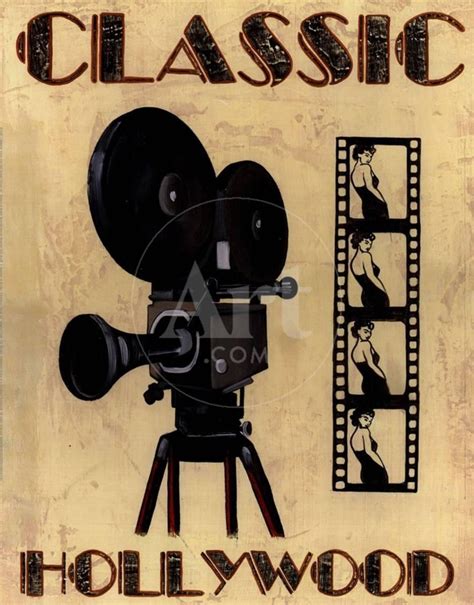 Hollywood Art Classic Hollywood Vintage Hollywood Aesthetic Golden