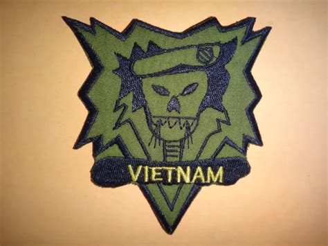 Vietnam War Us 5th Special Forces Group Macv Sog Subdued Patch 1099