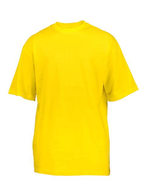 Yellow Tshirt Clipart Best