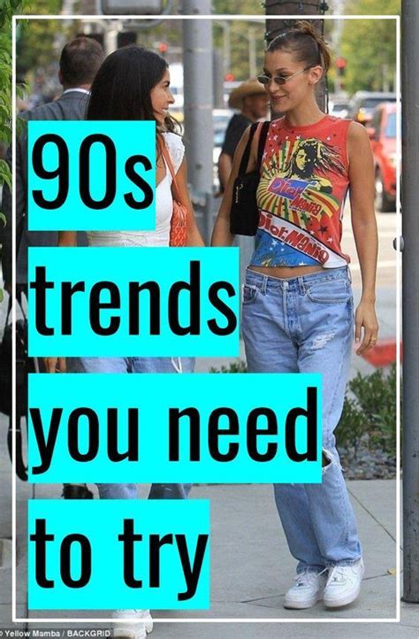 Here Are The Top 10 90s Fashion Trends That You Need To Include In Your