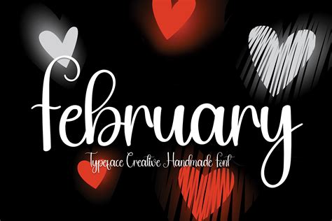 February Font By William Jhordy · Creative Fabrica