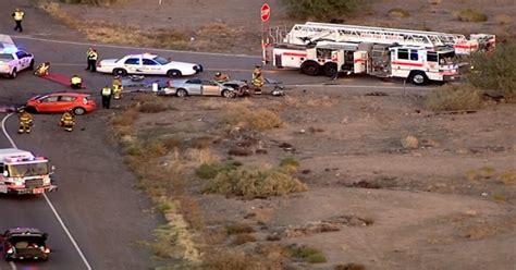Three Car Crash Kills One Person Near Scottsdale