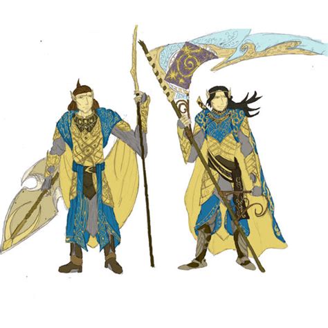 Gil Galad And Elrond By Do Urden On Deviantart