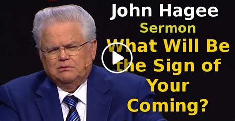 John Hagee September 02 2019 Sermonwhat Will Be The Sign Of Your Coming