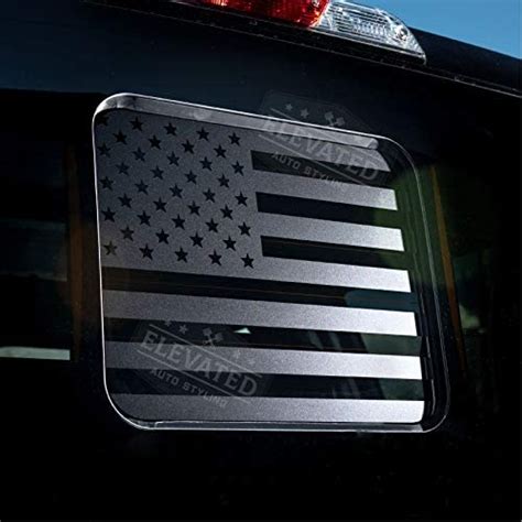 Ford F150 F250 F350 Back Middle Window American Flag Decal 2015 20