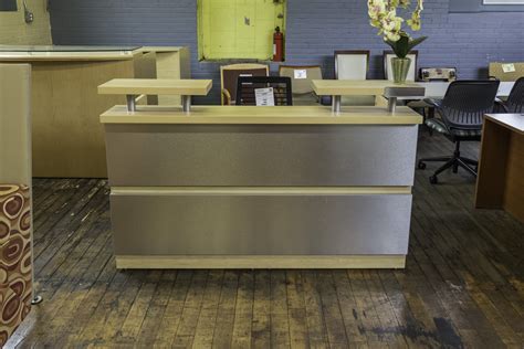 Custom Maple Reception Desk Peartree Office Furniture