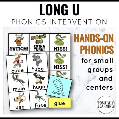 Phonics Long U Words