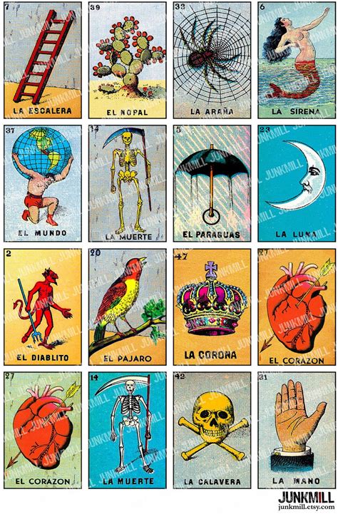 Free Printable Loteria Mexicana Cartas New And Fun Mexican Lottery For The Whole Family The