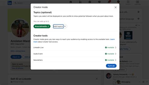 Linkedin Creator Mode What Is It And How Do You Activate It
