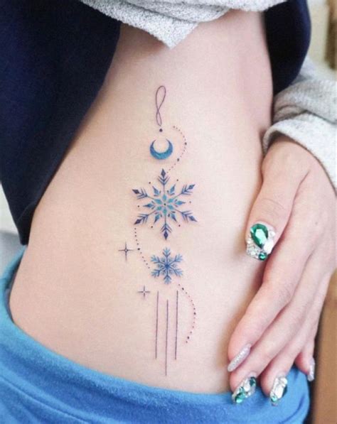 Tatuajes De Copos De Nieve Mejores Ideas Y Su Fascinante Significado