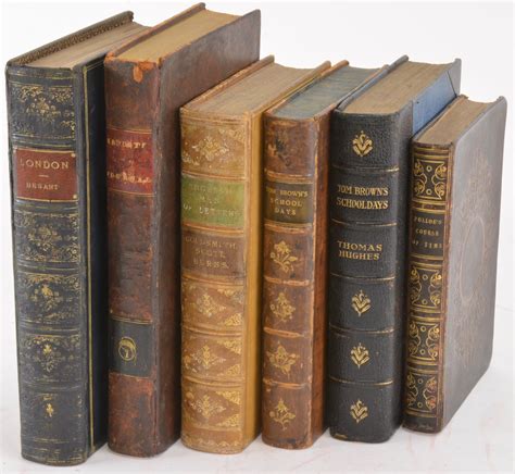 Sold Price Antique Leather Bound Book Collection March 5 0120 1100