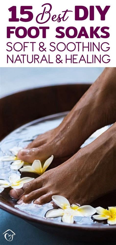 15 Best Diy Foot Soaks Soft And Soothing Natural And Healing Foot Soak Recipe Diy Foot Soak