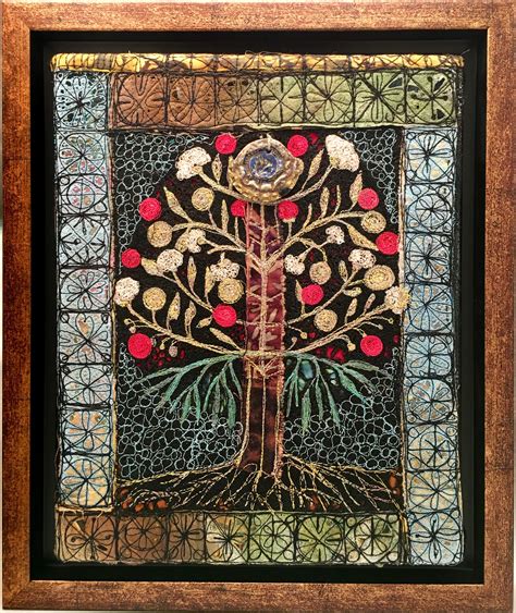 gordana-brelih,-tree-of-life,-detail-applique-art,-art-quilts,-art-quilts-ideas