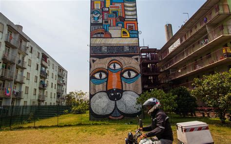 Fotos Prédios Populares Ganham Grafites Gigantes Em Sp Fotos Em São