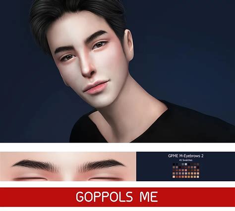 Sims 4 Goppolsme Eyebrows