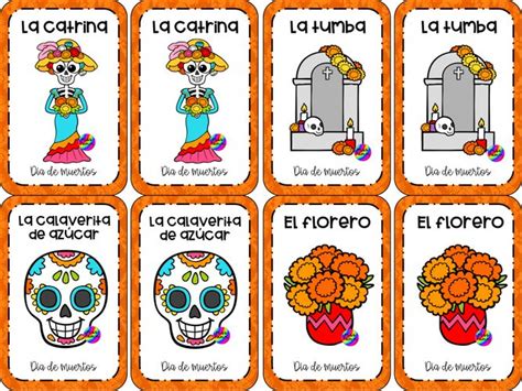 Memorama Día De Muertos Material De La Siguiente Asignatura Material