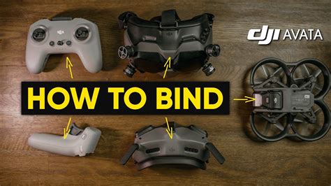 How To Bind Dji Avata To Fpv Controller And Goggles V2 Youtube