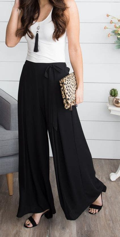 14 Palazzo Pants Outfit For Work The Finest Feed Pants Outfit Casual Palazzo Pants Outfit