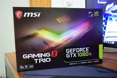 Msi Geforce Gtx 1080 Ti Gaming X Trio 11 Gb Graphics Card