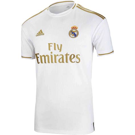The new real madrid fourth kit is based on the same template as last year's adidas x ea sports shirts. adidas Real Madrid 19/20 home jersey - youth - white/gold ...