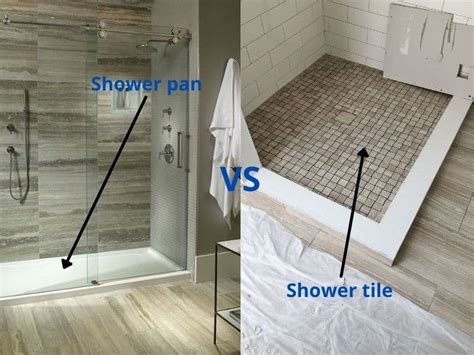 Shower Pan Vs Tile Best Option For Showers