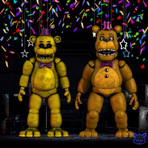 my fredbear finally arrived!!!!! : r/fivenightsatfreddys