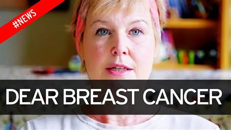 Go Away And Dont Come Back Mum Battling Breast Cancer Writes