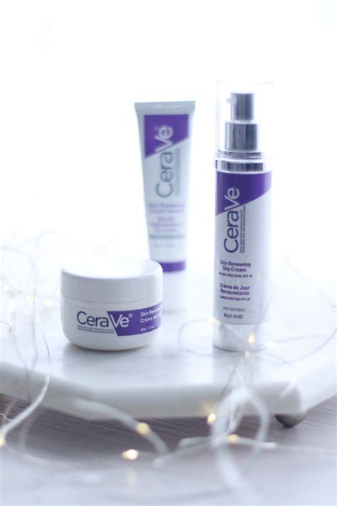 The Best Skin Care For Aging And Dry Skin Cerave Renewing Creams