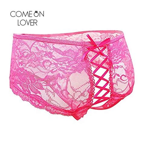 Comeonlover Sheer Mesh Panties Crotchless Women Underwear For Women
