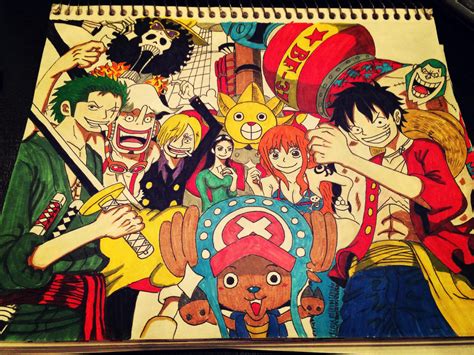 Luffy And Crew From One Piece 2 Years Later By Mic1225