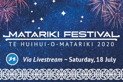 Matariki Festival 2020 Digital Vision Live