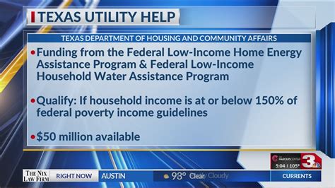 Texas Utility Bill Assistance Youtube