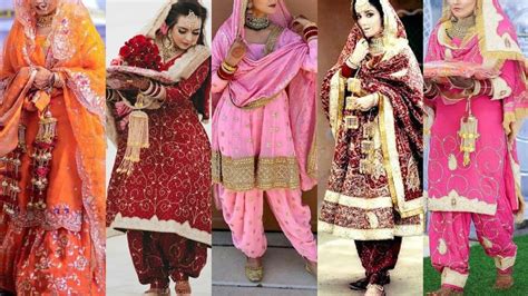 Traditional Punjabi Wedding Ware Suit Collection Punjabi Suit Or Brides Punjabi Suit Bridal