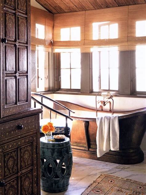 Stunning British Colonial Style Bath By Michael S Smith British