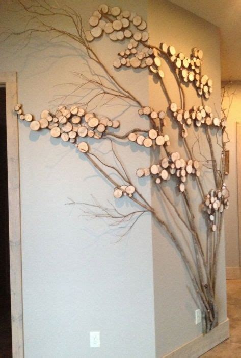 Flower Art And Wall Decor Simple Nice Branches Refining Tree Pinterest