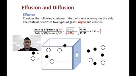 Gases Effusion And Diffusion Youtube