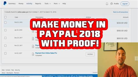 Check spelling or type a new query. Make Money Online Using Smartphone - Earn Money With Paypal 2018 - YouTube