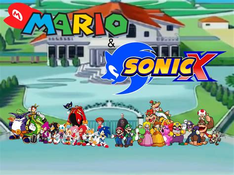 Mario And Sonic X By Mrmarioluigi1000 On Deviantart