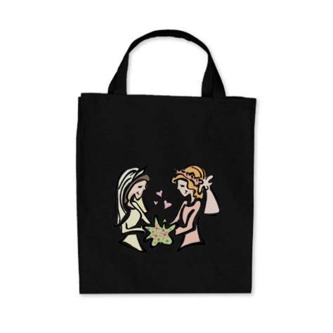 Lesbian Pair Tote Bag Tote Bag Bags Personalized Wedding