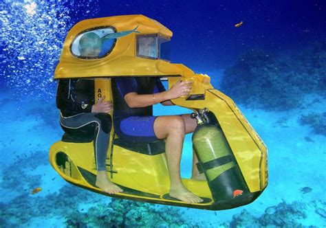 Underwater Bike Jet Ski Amphibious Vehicle Scuba Diving Equipment