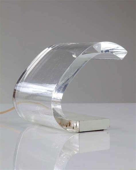 Check spelling or type a new query. "Acrilica" Lamp In Clear Acrylic at 1stdibs