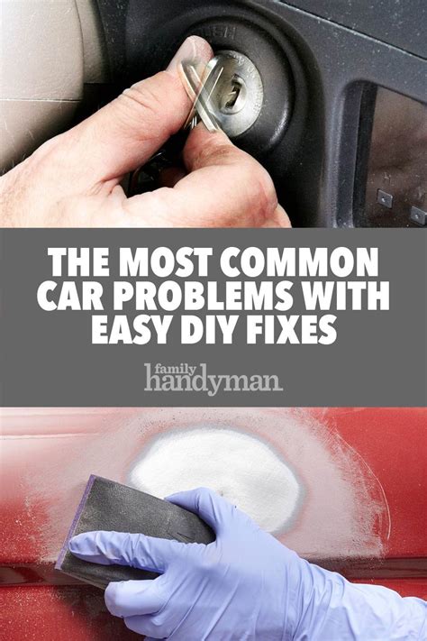 The Most Common Car Problems And How To Fix Them Yourself Car Fix