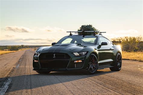 2022 Green Mustang Gt500 For Sale Hennessey Performance