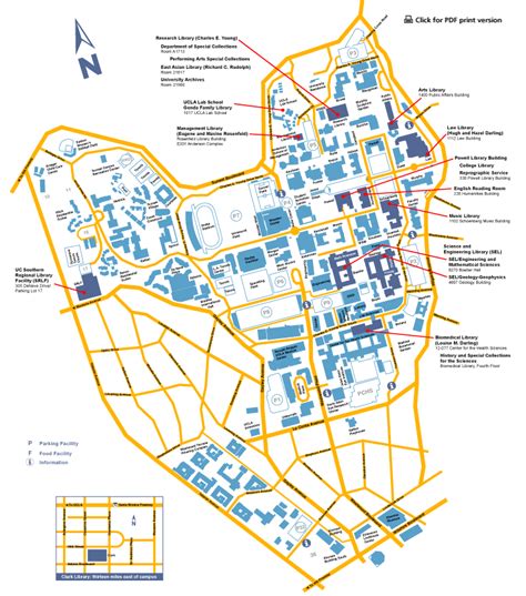 Ucla Campus Map Pdf