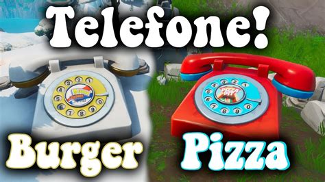 Big telephones are found at two locations in fortnite, and one of this week's many challenges asks you to dial the durr burger number on the big telephone west of fatal. Wähle Nummer von Durrr Burger/Pizza Pit auf großem Telefon ...