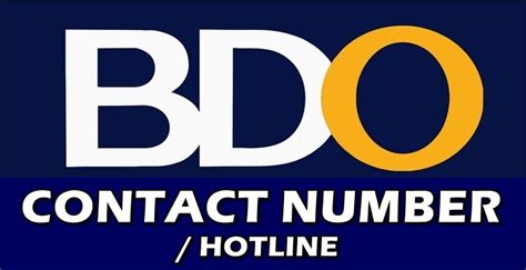 Are you already a partner of ours and have. BDO Contact Number / Hotline For Inquiries & Concerns ...